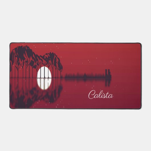 Guitar Cove Personal Schreibtischunterlage (Vorderseite)