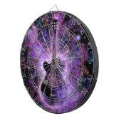 Guitar Dart Board Lila - Magic Sound Dartscheibe (Vorderseite rechts)