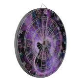 Guitar Dart Board Lila - Magic Sound Dartscheibe (Vorderseite Links)