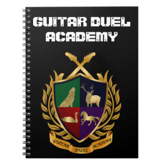Guitar Duel Academy Notebook Notizblock