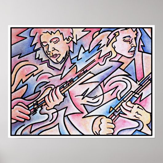 Guitar Duel Poster (Vorne)
