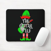 Guitar Elf Christmas Pajamas Matching Family Elf S Mousepad (Mit Mouse)