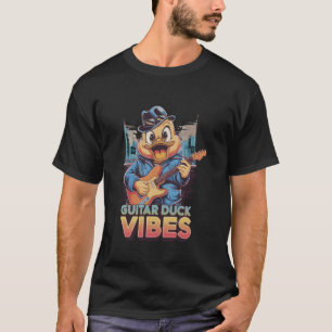 Guitar Enten Vibes Mischung aus Spaß und Musikerle T-Shirt