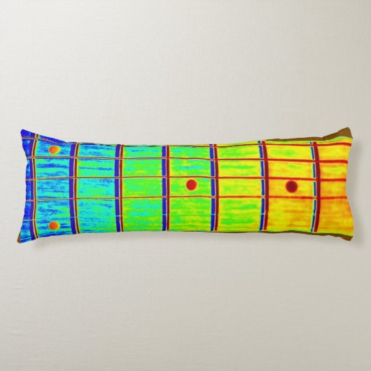 GUITAR FRETBOARD SEITENSCHLÄFERKISSEN (Vorderseite)