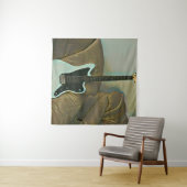 Guitar gifts for dad wandteppich (Beispiel (Horizontal))