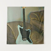 Guitar gifts for dad wandteppich (Vorderseite)