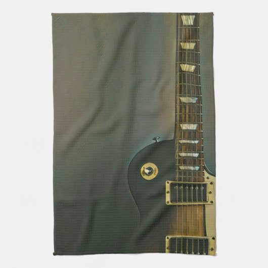 Guitar gifts for him geschirrtuch (Vertikal)