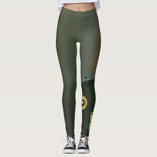 Guitar gifts for him leggings (Vorderseite)