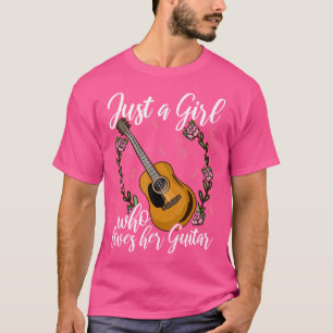 Guitar Girl Guitarist Gitarre Player Guitar Lover  T-Shirt