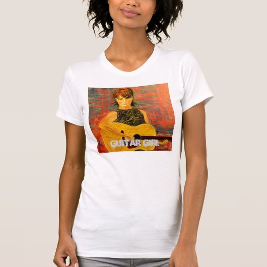 Guitar Girl T-Shirt (Vorderseite)