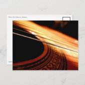 Guitar Gitarr Postkarte (Vorne/Hinten)