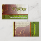 GUITAR "Gold Forest" Visitenkarte (Vorne/Hinten)