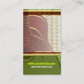 GUITAR "Gold Forest" Visitenkarte (Rückseite)