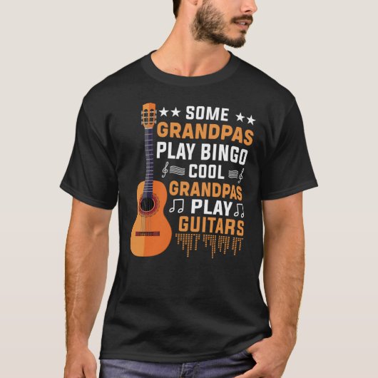 GUITAR GRANDPA T-Shirt (Vorderseite)