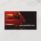 GUITAR "GrungeRed" Visitenkarte (Rückseite)