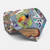 Guitar Guys Love This Tie! Krawatte (Gerollt)