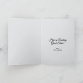 Guitar Happy Birthday Card Feiertagskarte (Innenseite)