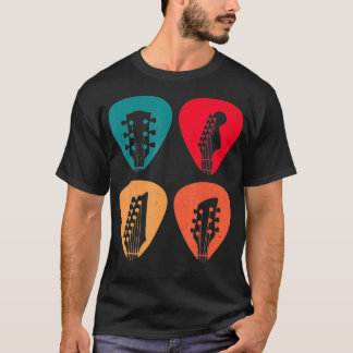 Guitar Head Design für Gitarrenspieler T-Shirt