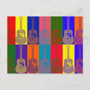 Guitar Heaven Postcard Postkarte
