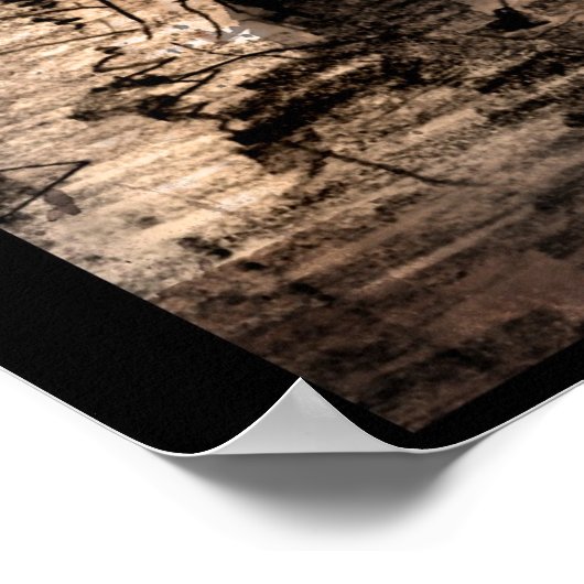 GUITAR HELL-Druck Poster (Ecke)