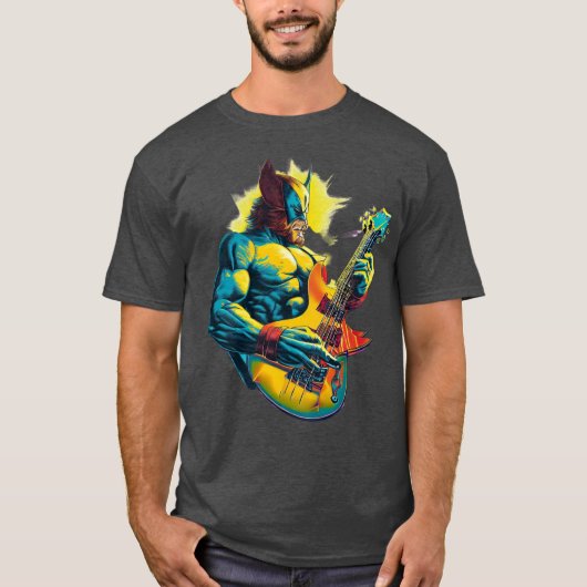 Guitar Hero Retro T-SHirt (Vorderseite)