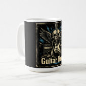 Guitar Hero – Rock Player Icon Kaffeetasse (Vorderseite Links)