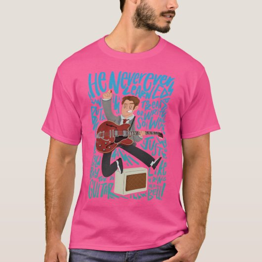 Guitar Heroes - Marty Mcfly T-Shirt (Vorderseite)