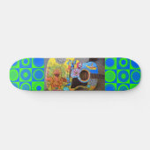 GUITAR HIPPIE Skateboard Deck SKATEBOARDS (Horizontal)