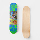 GUITAR HIPPIE Skateboard Deck SKATEBOARDS (Vorderseite)