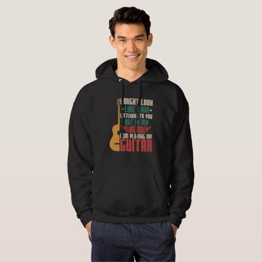 guitar hoodie (Vorne ganz)
