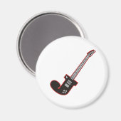 Guitar J Magnet (Vorderseite/Rückseite)