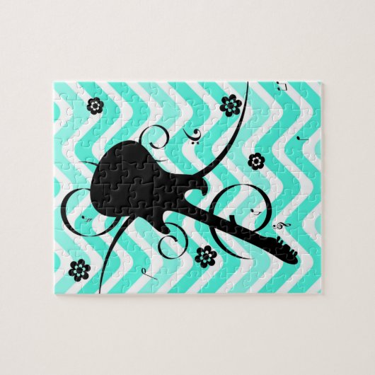 Guitar Jigsaw Puzzle (Horizontal)
