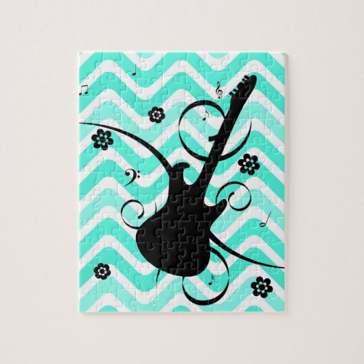 Guitar Jigsaw Puzzle (Vertikal)