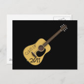 Guitar-Klasse 2011 Postkarte (Vorne/Hinten)