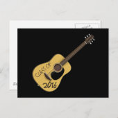 Guitar-Klasse 2016 Postkarte (Vorne/Hinten)