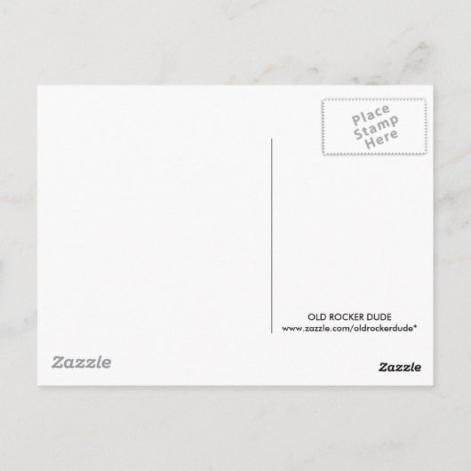 Guitar-Klasse 2016 Postkarte (Rückseite)