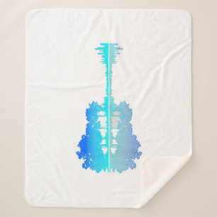 Guitar Lake Shadow Liebe Gitarrist Musiker Sherpadecke