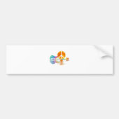 Guitar Lake Shadow Peace Liebe Guitar Hippie Autoaufkleber (Vorne)