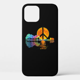 Guitar Lake Shadow Peace Liebe Guitar Hippie Case-Mate iPhone Hülle