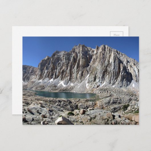 Guitar Lake und Mt Whitney - John Muir Trail Postkarte (Vorne/Hinten)