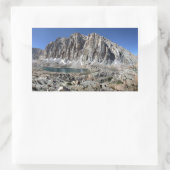 Guitar Lake und Mt Whitney - John Muir Trail Rechteckiger Aufkleber (Tasche)