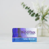 GUITAR "Lila Blues" Visitenkarte (Stehend Vorderseite)