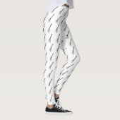 Guitar Line Drawing Leggings (Rechts)