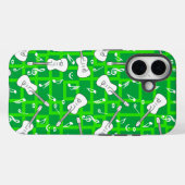 Guitar Lines Musiknotens Case-Mate iPhone Hülle (Rückseite (Horizontal))