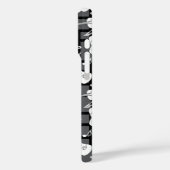 Guitar Lines Musiknotens Case-Mate iPhone Hülle (Rückseite / Links)