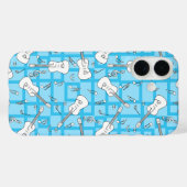 Guitar Lines Musiknotens Case-Mate iPhone Hülle (Rückseite (Horizontal))