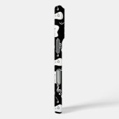 Guitar Lines Musiknotens Case-Mate iPhone Hülle (Rückseite / Rechts)