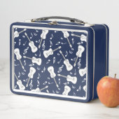 Guitar Lines Musiknotens Metall Brotdose (Beispiel)