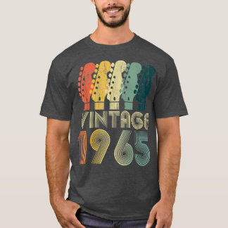 Guitar Lover 57 Year Old Gifts Vintage 1965 Limite T-Shirt
