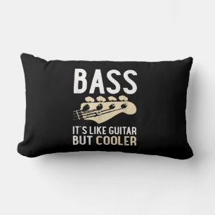 Guitar Lover   Bass ist wie Gitarre, aber Cooler Lendenkissen